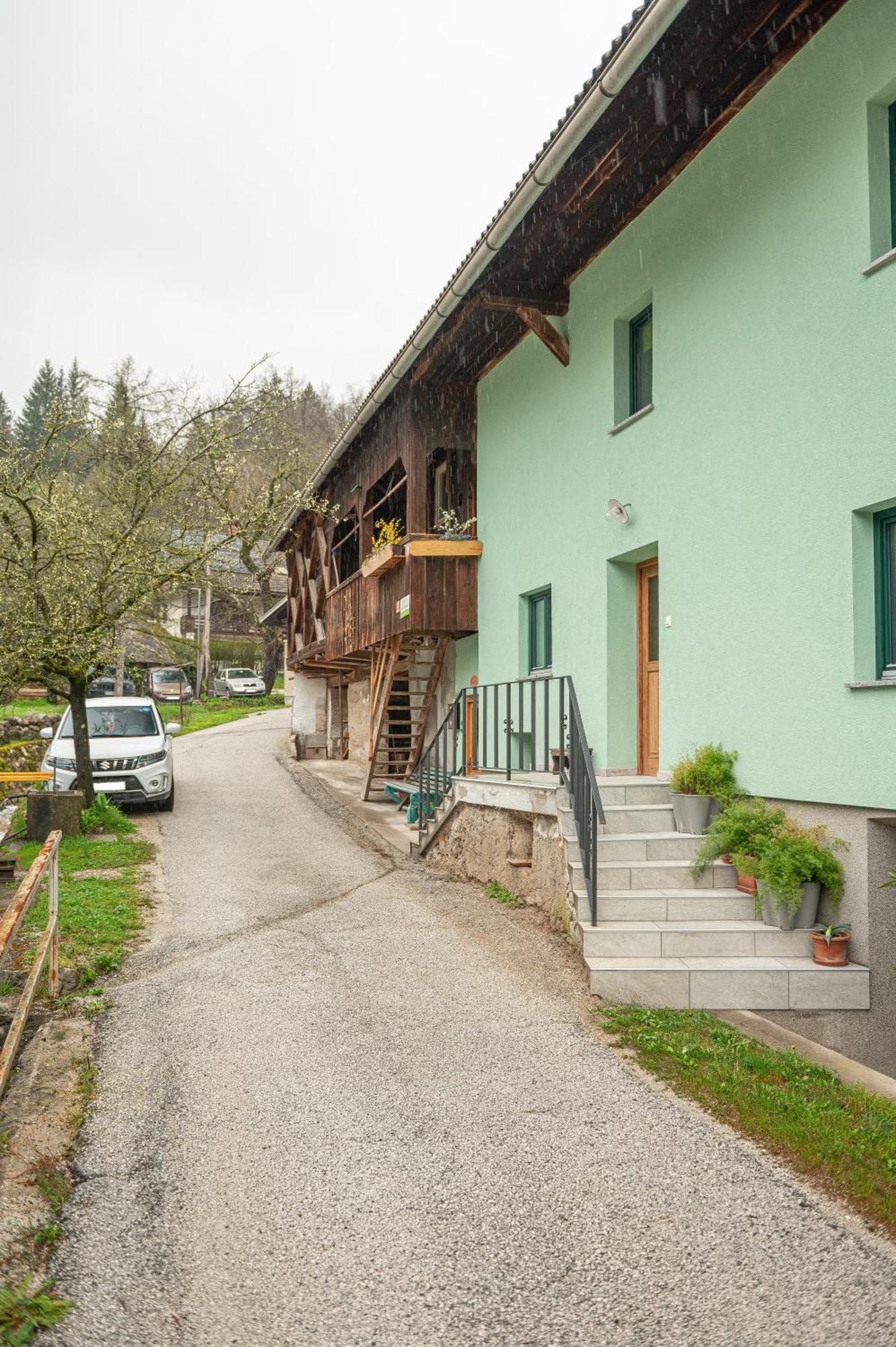 Apartmán Zelena Hisa Pri Bjov Bohinjska Bela Exteriér fotografie
